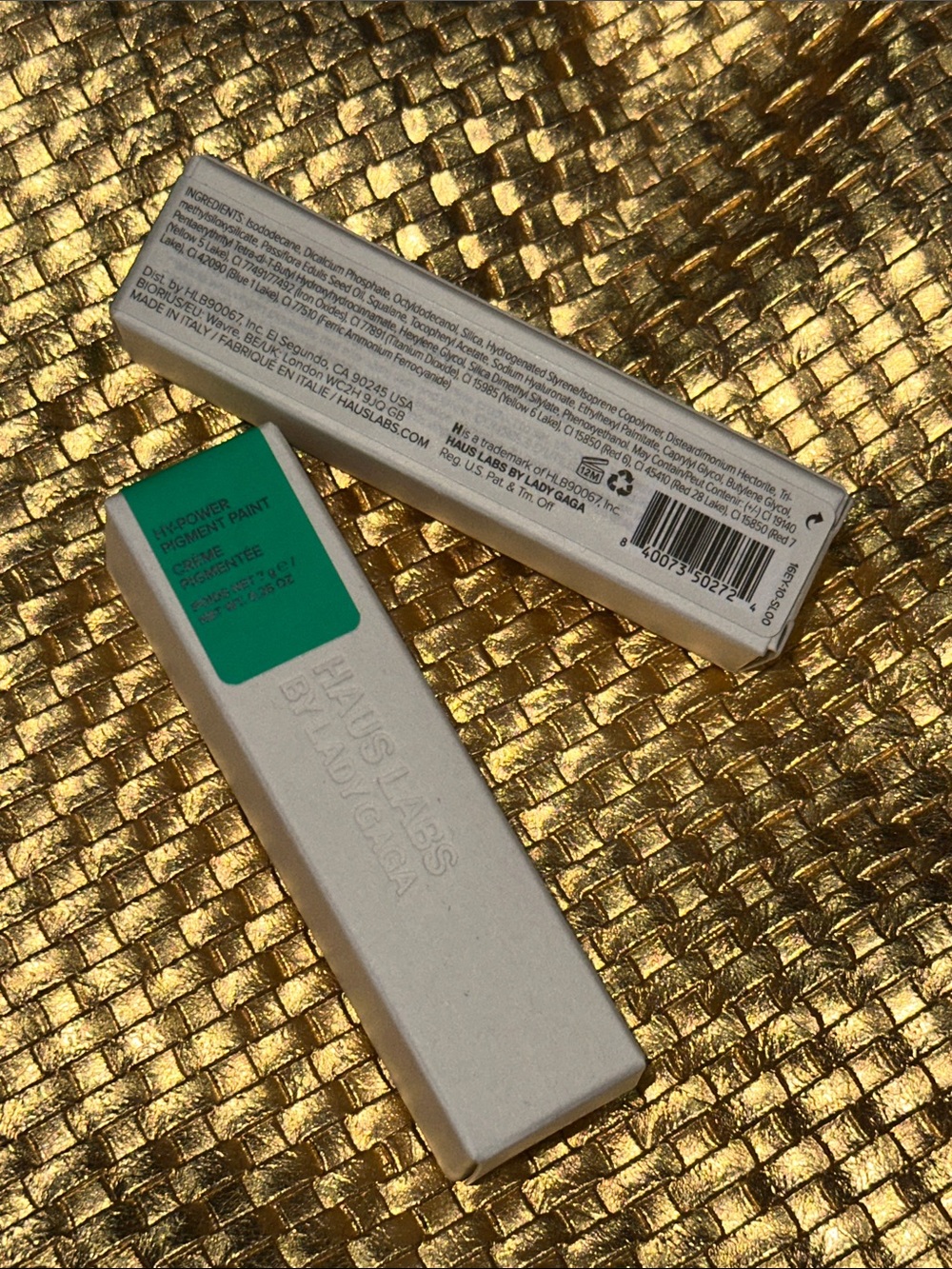 Haus Labs By Lady Gaga High Intensity Pigment Paint Mint Matte Eyeliner, shadow